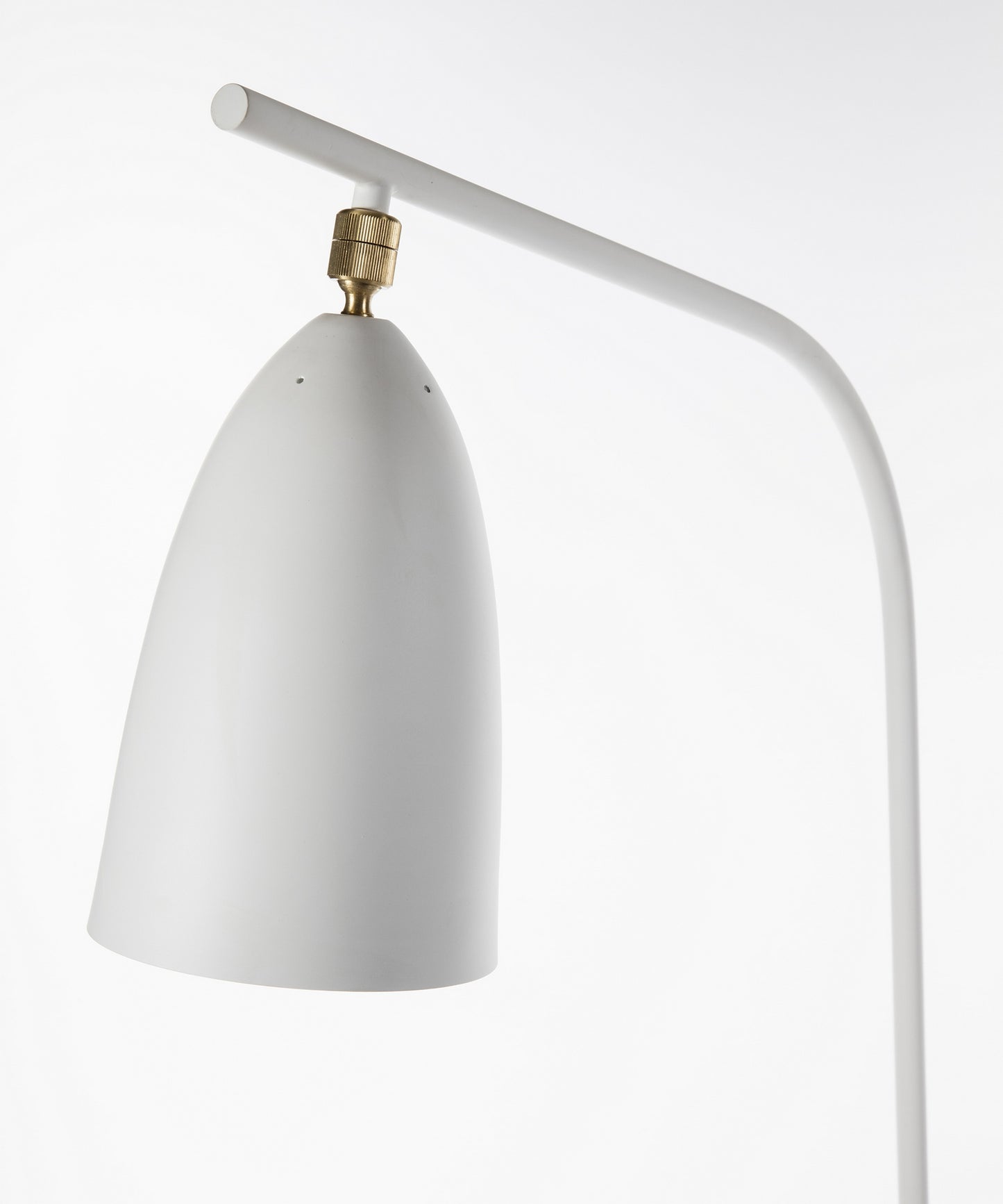 Loren Floor Lamp - White/Marble