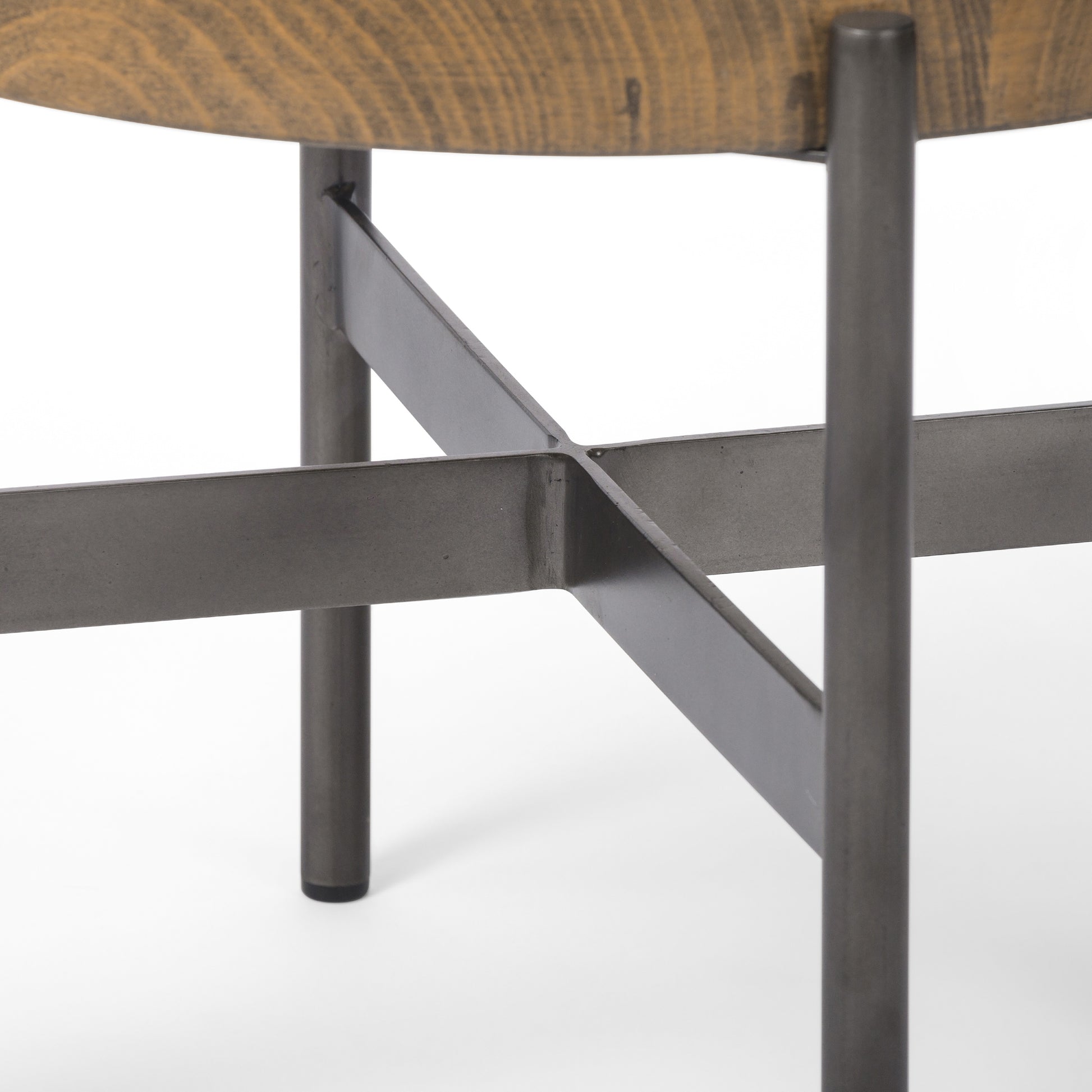 Open Box - Edwyn Small Ottoman In Sonoma Black