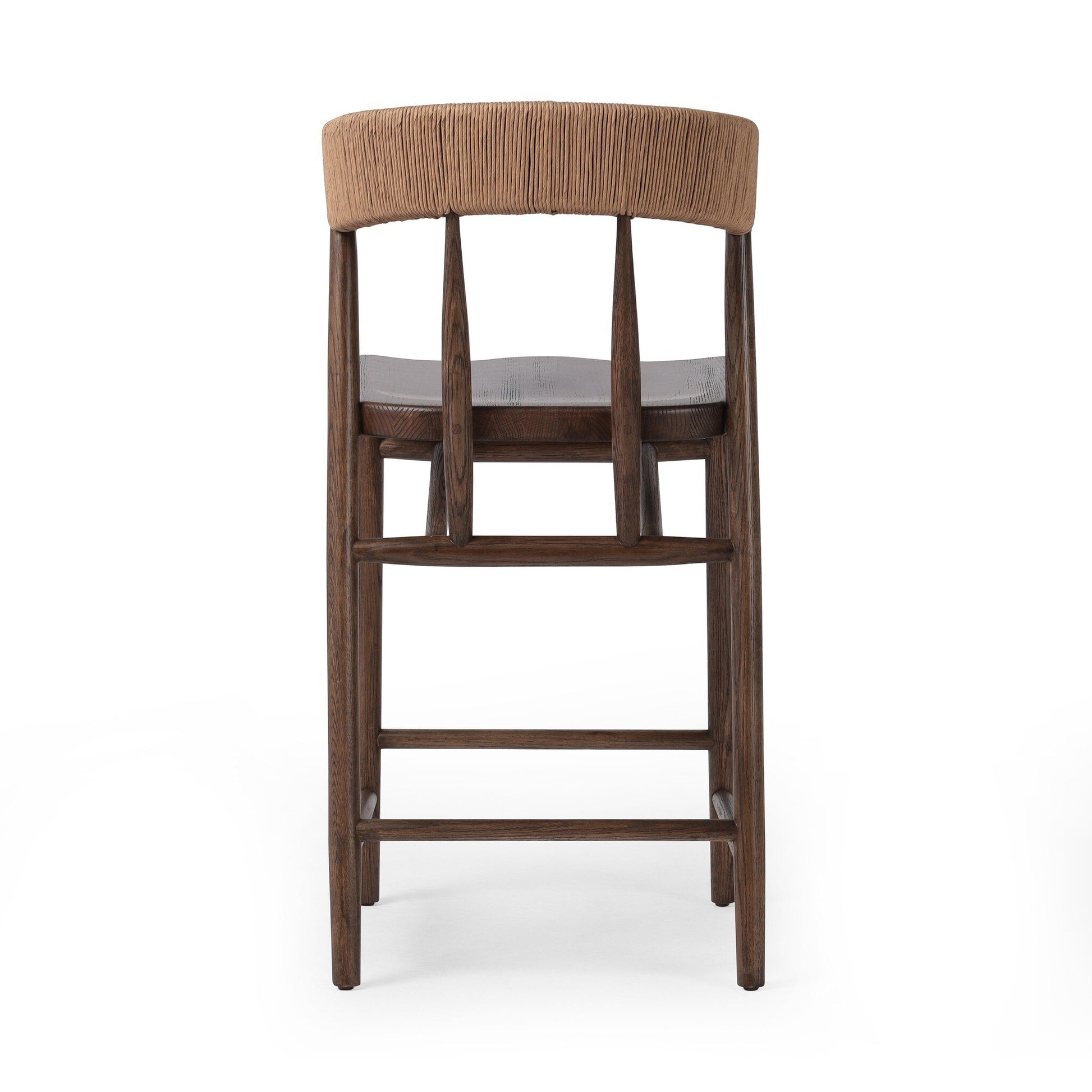 Open Box - Buxton Bar Stool - Natural Paper Rush