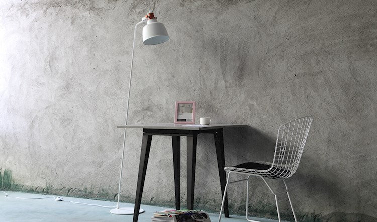 Hentz Floor Lamp - Matt White