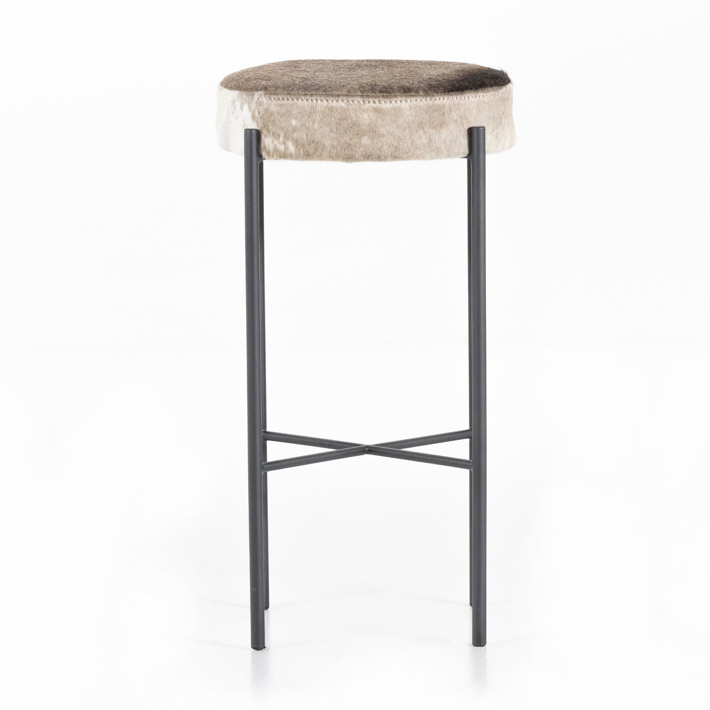 OPEN BOX - Nocona Stool In Speckled Hide In Bar