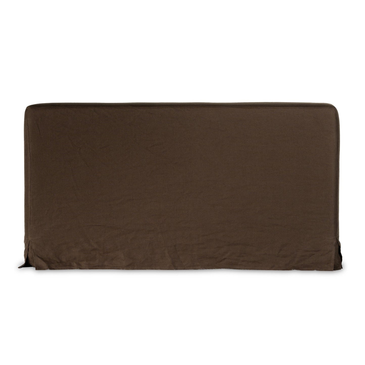 OPEN BOX - Aidan Queen Slipcover Bed - Brussels Coffee