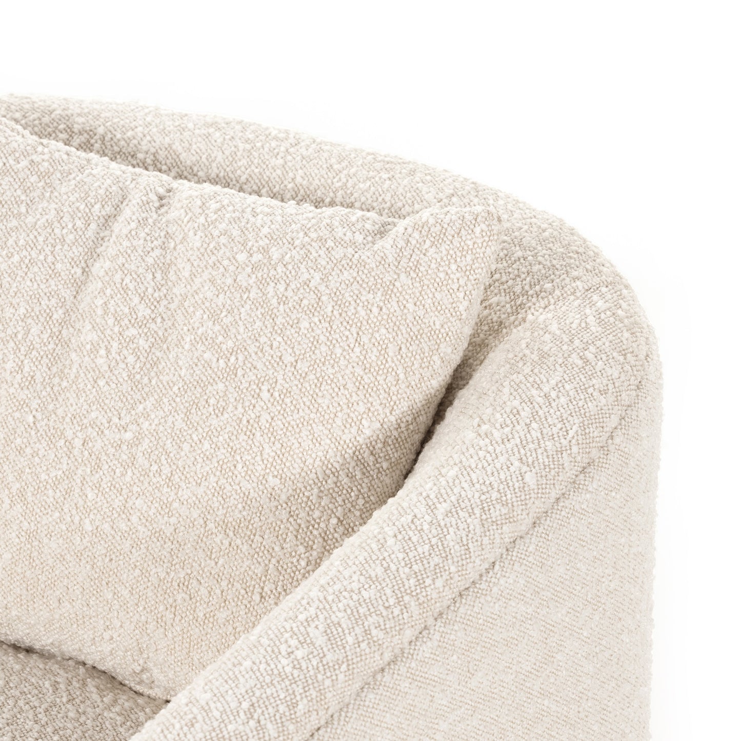OPEN BOX - Topanga Swivel Chair In Knoll Natural