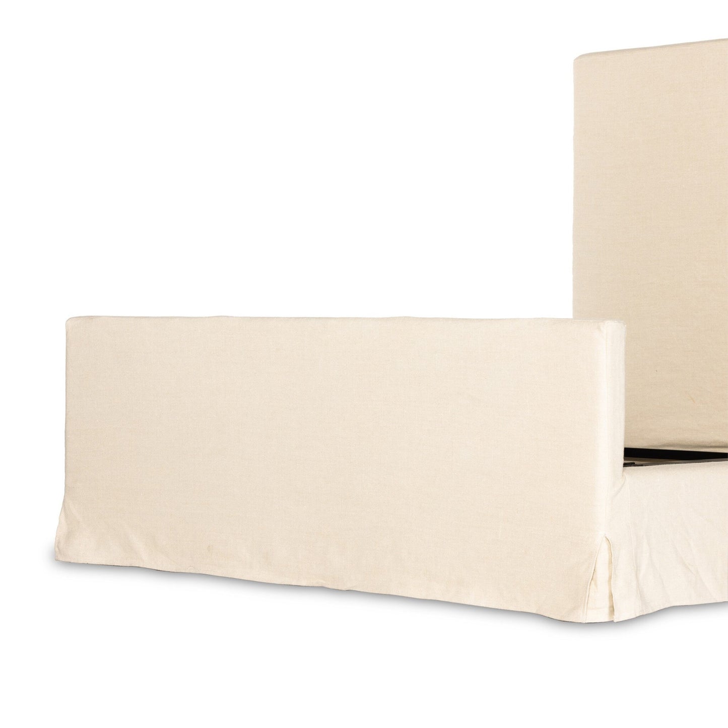 OPEN BOX - Daphne Queen Slipcover Bed - Brussels Natural