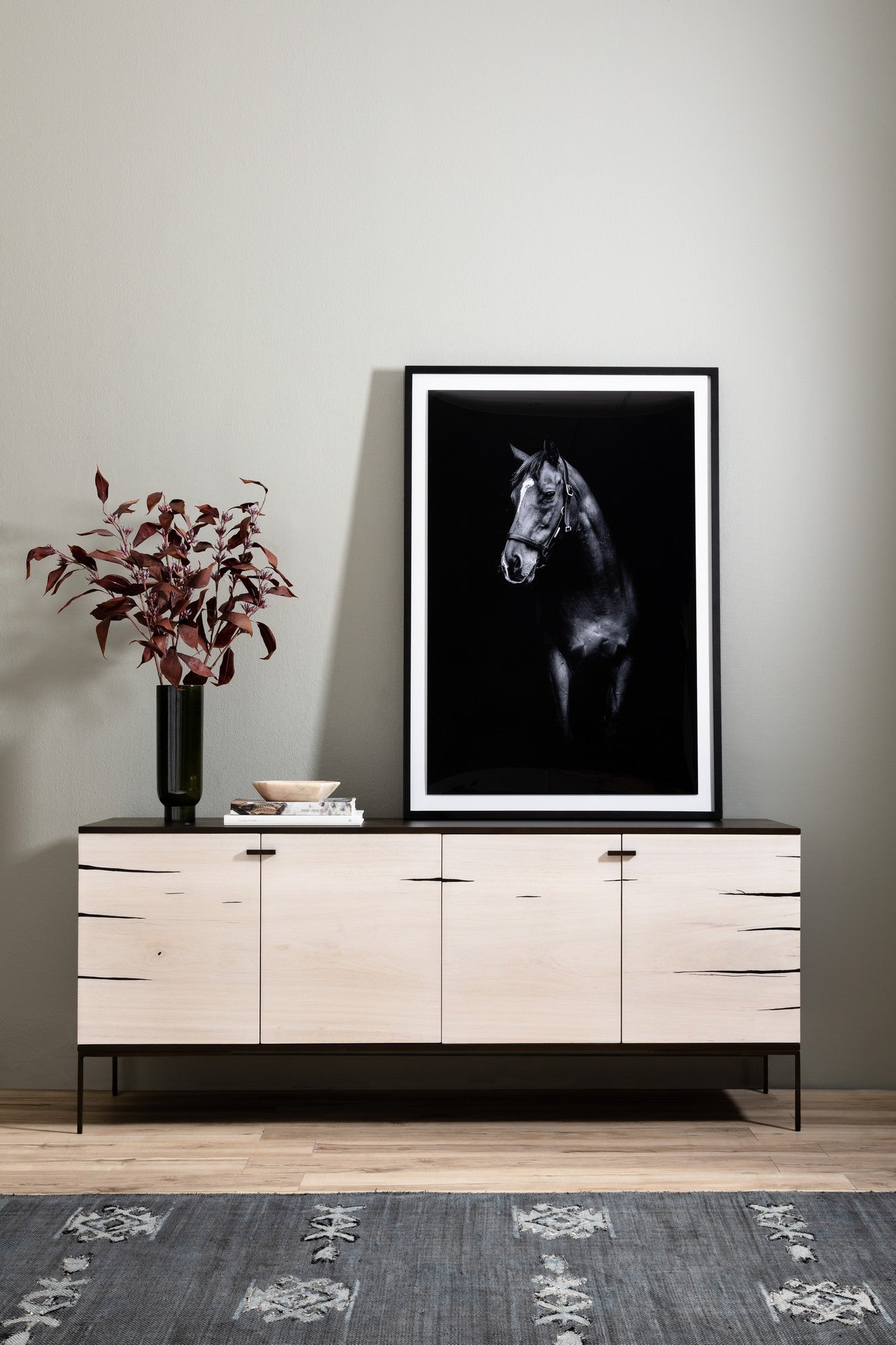 OPEN BOX - Cuzco Sideboard In Bleached Yukas Resin