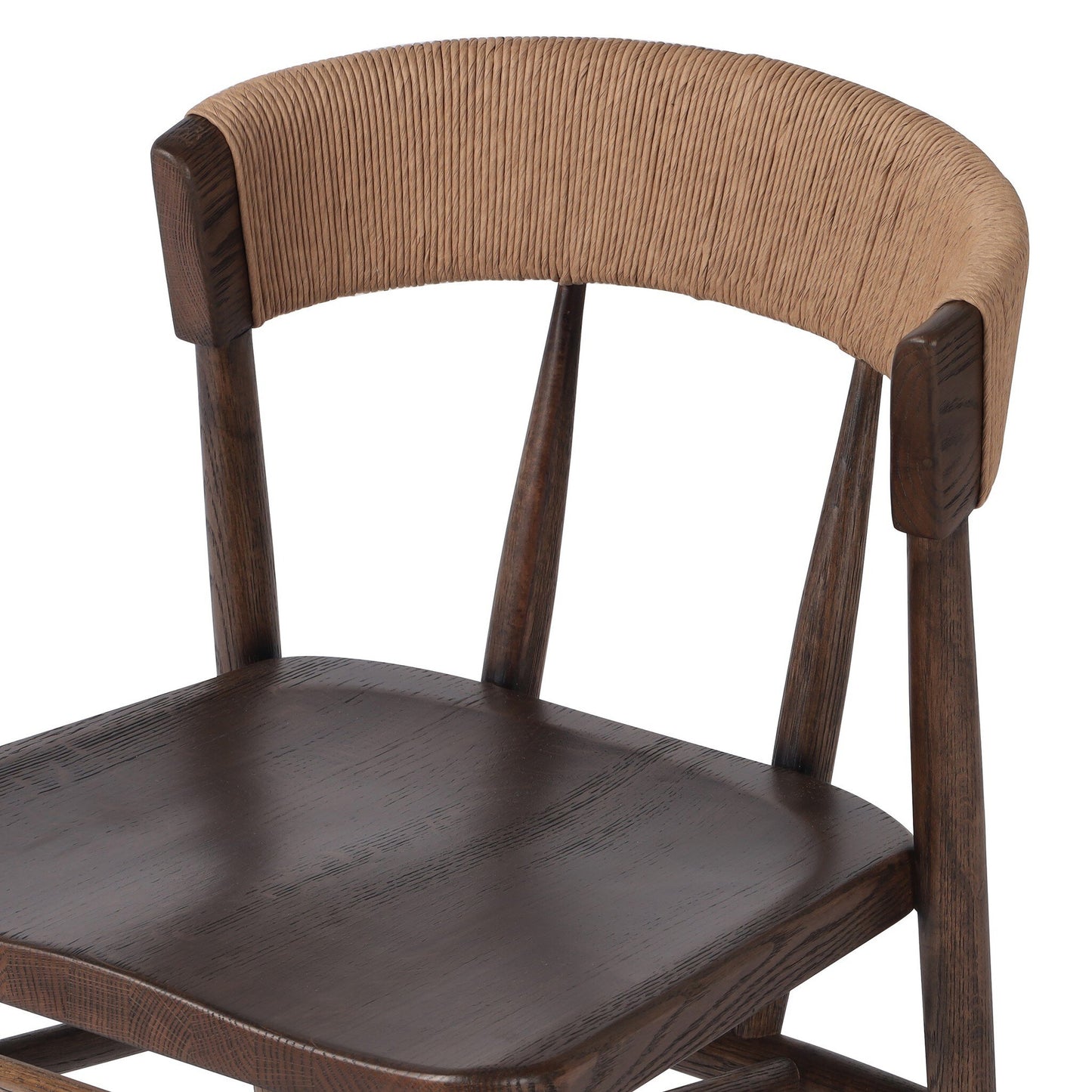 Open Box - Buxton Bar Stool - Natural Paper Rush