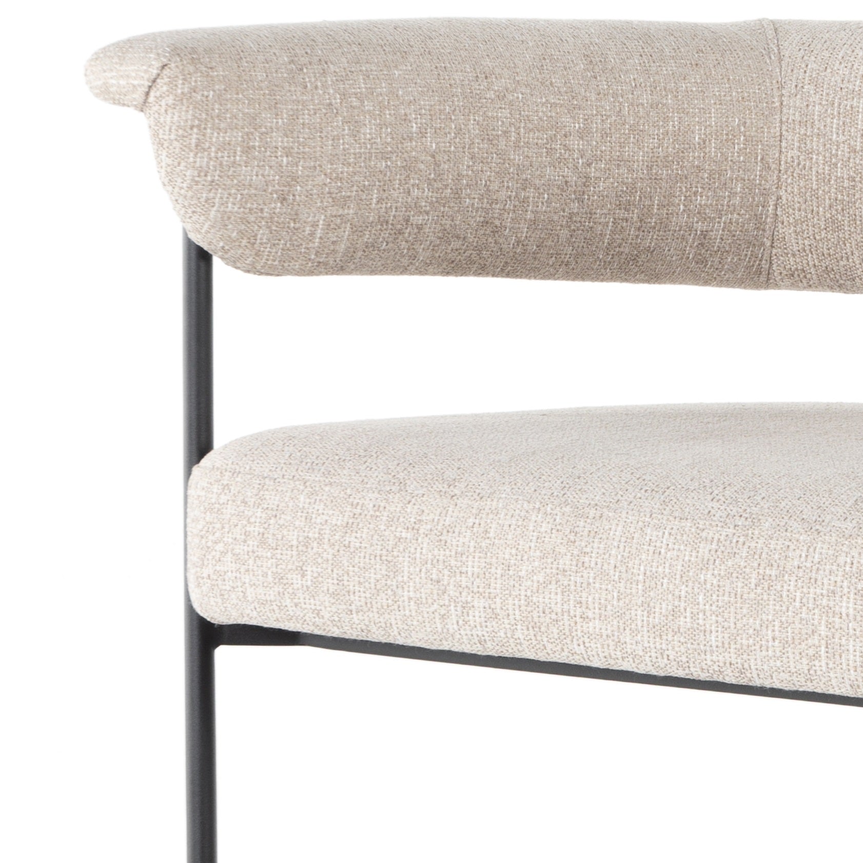 OPEN BOX - Carrie Dining Chair In Light Camel