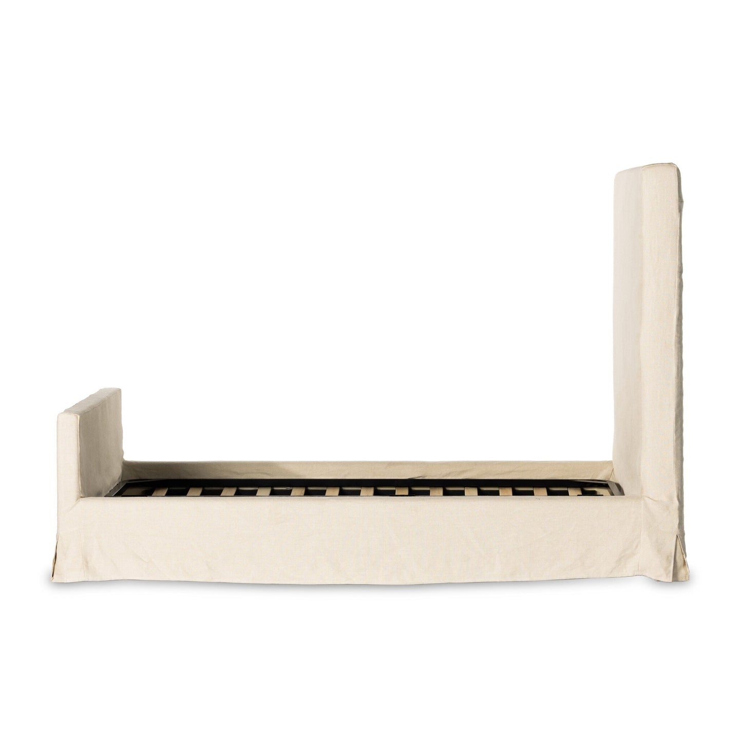 OPEN BOX - Daphne Queen Slipcover Bed - Brussels Natural