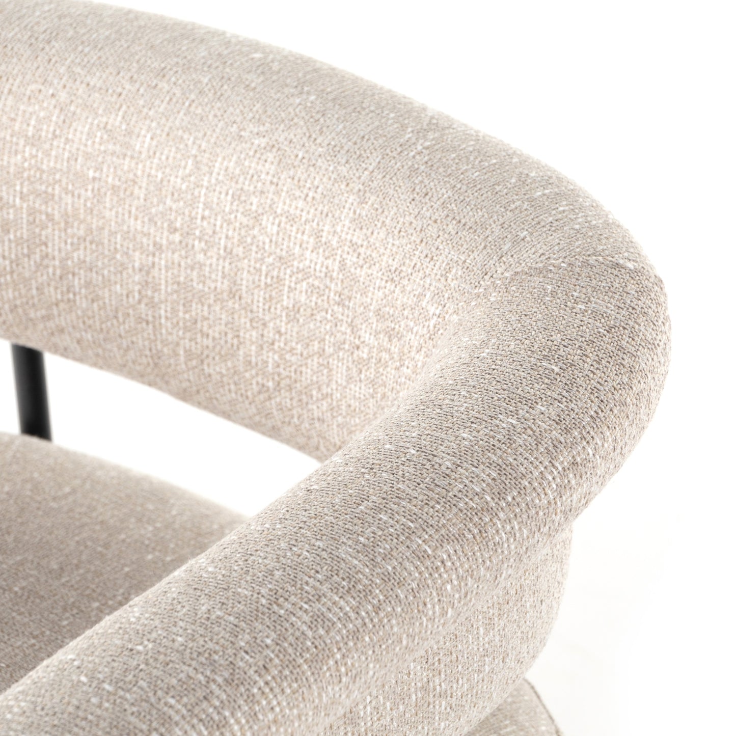 OPEN BOX - Carrie Dining Chair In Light Camel