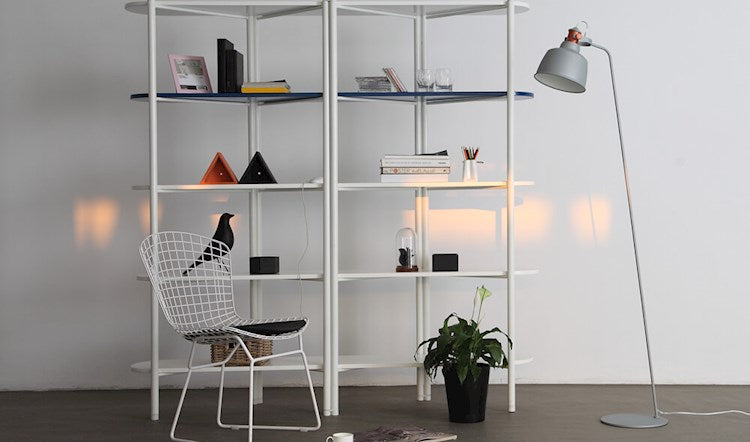 Hentz Floor Lamp - Silver