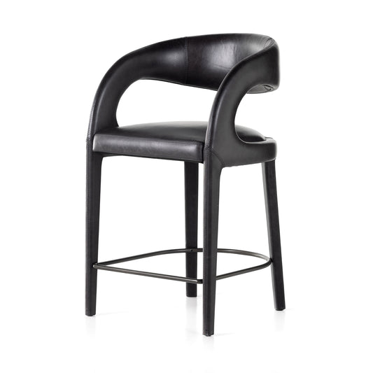 OPEN BOX - Hawkins Stool In Sonoma Black In Counter