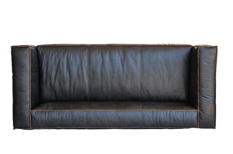 NOLITA REVERSE STITCH SOFA-RIDER BLACK