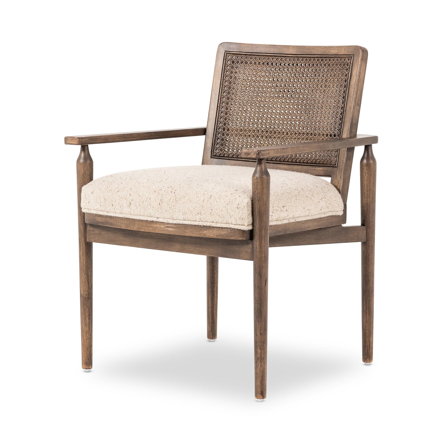 OPEN BOX - Xavier Dining Armchair In Hasselt Taupe