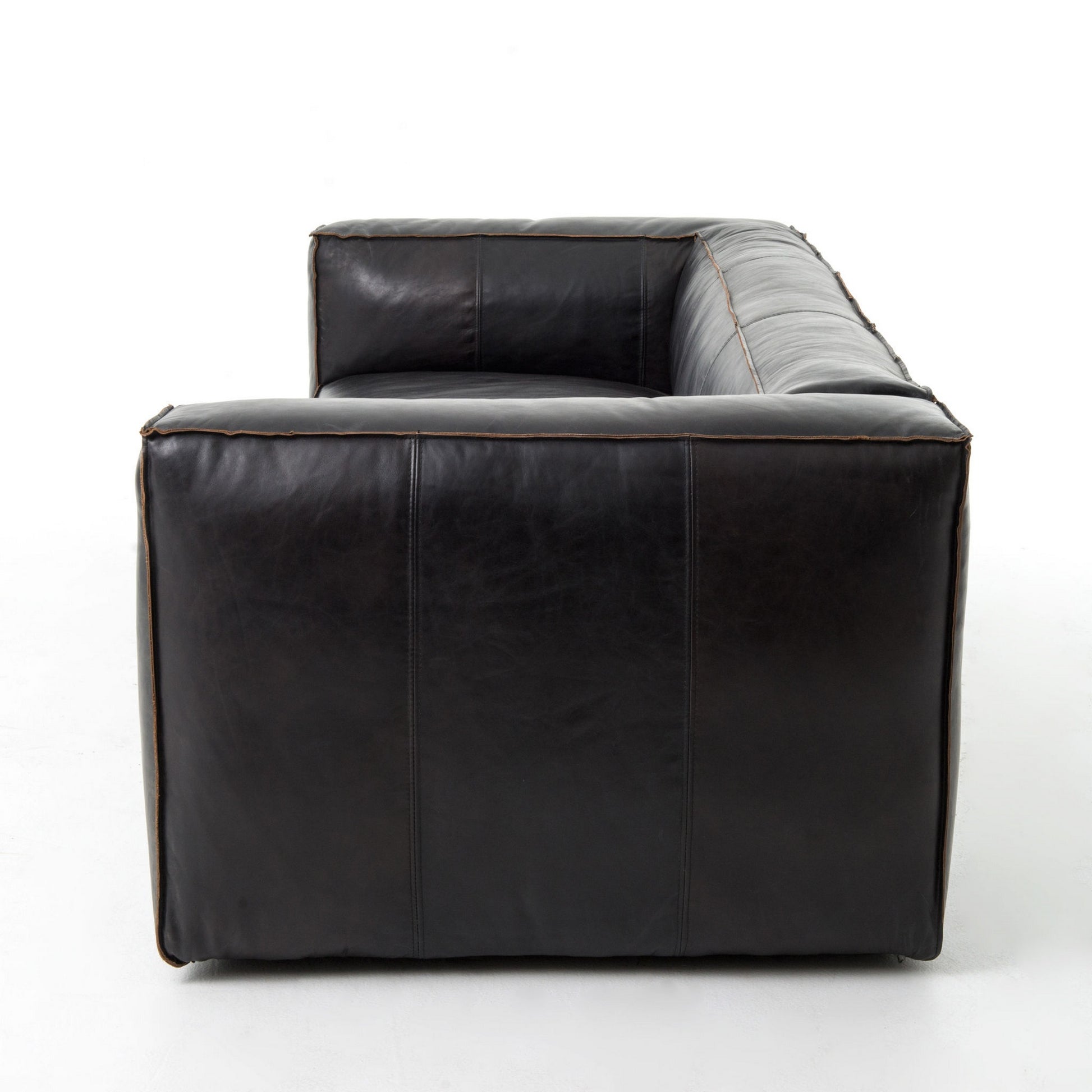 NOLITA REVERSE STITCH SOFA-RIDER BLACK