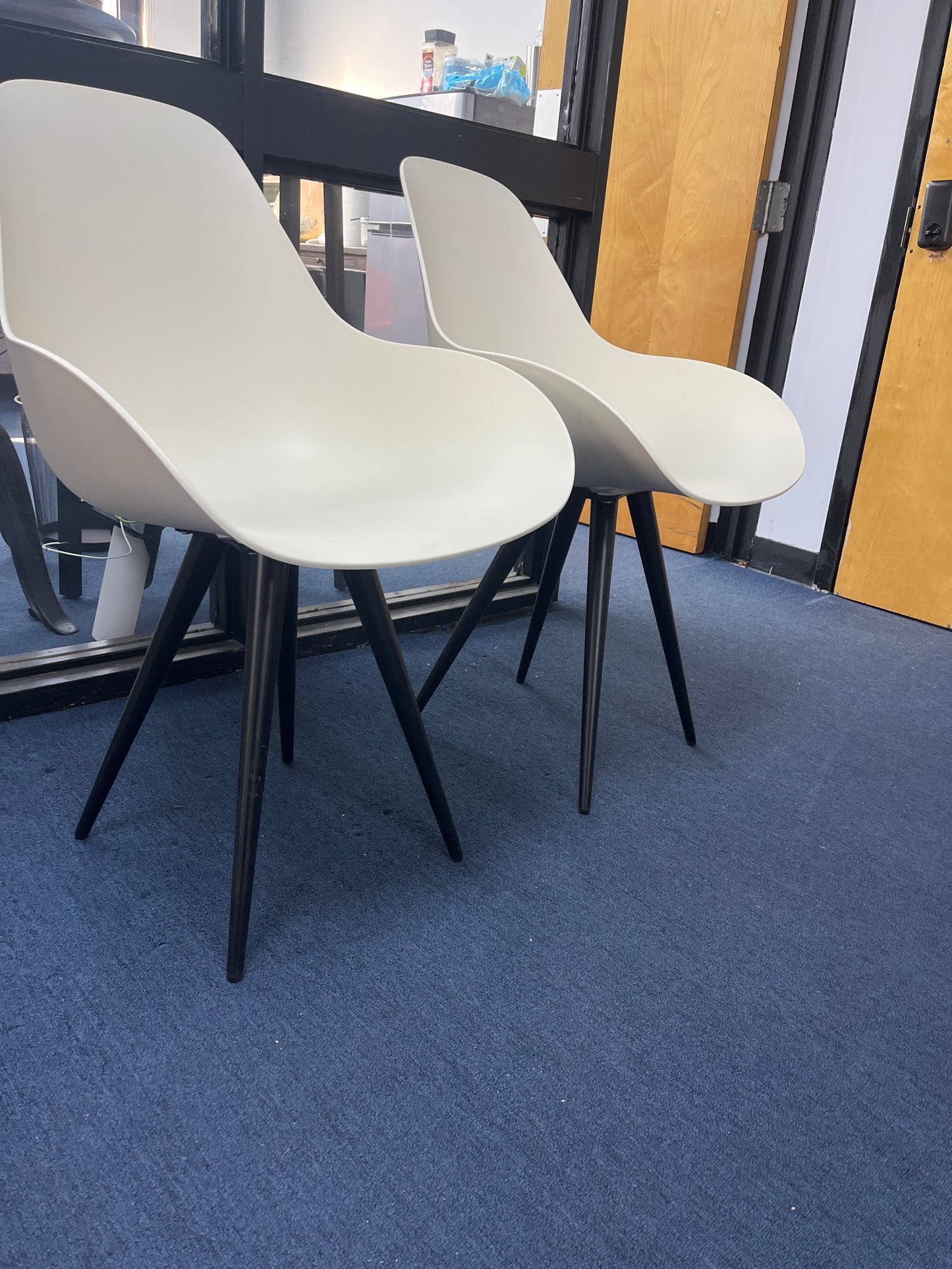 2 dining chairs -
