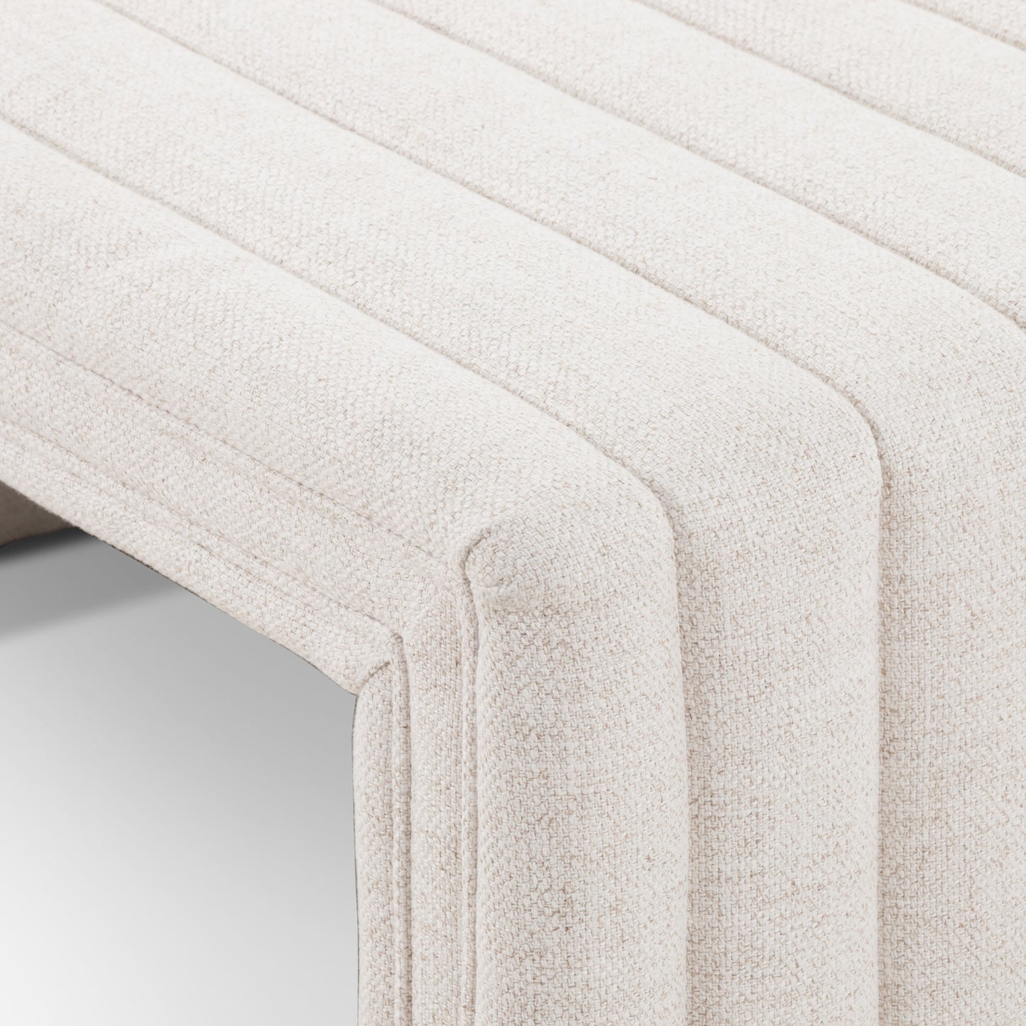 OPEN BOX - Augustine Ottoman In 36" In Dover Crescent