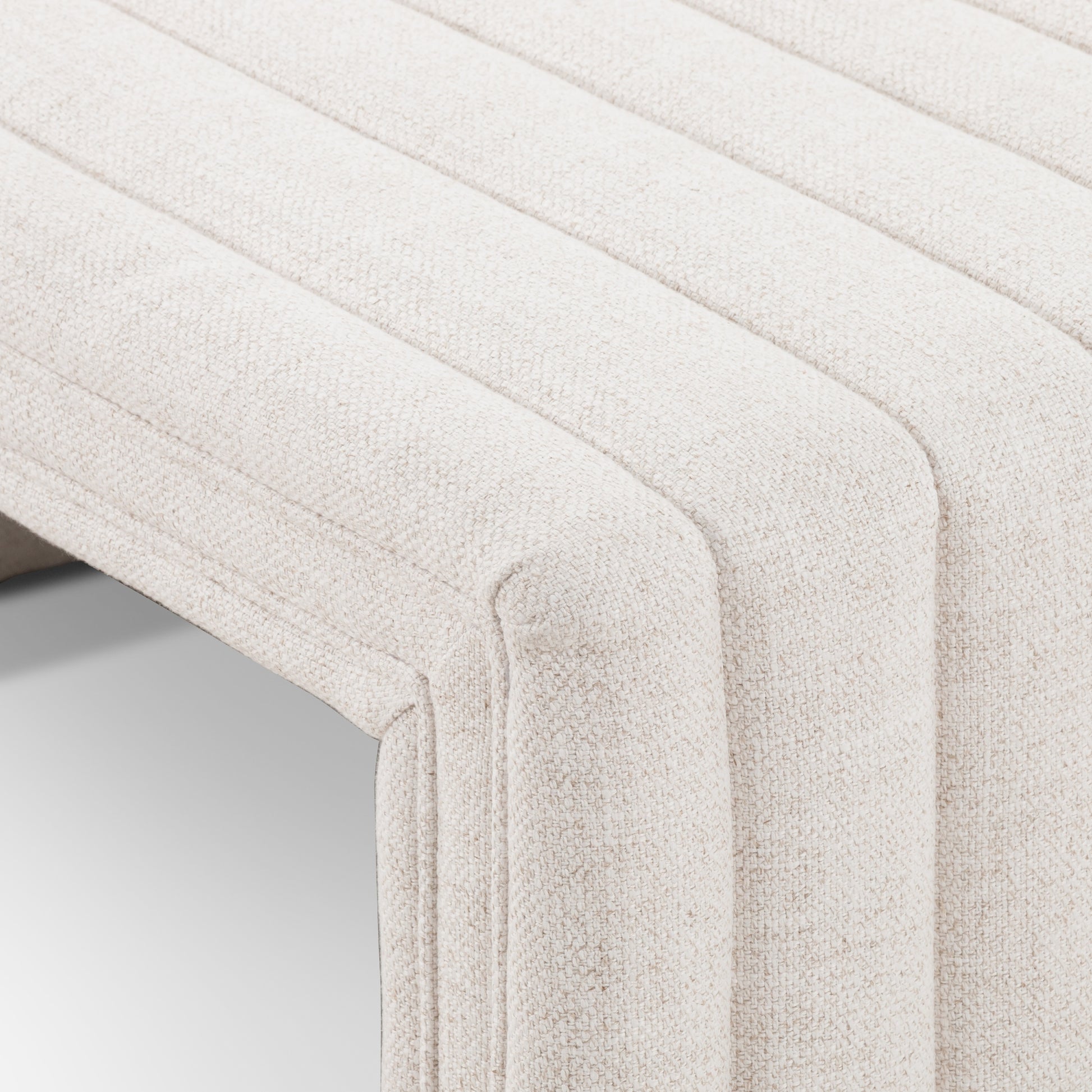 OPEN BOX - Augustine Ottoman In 36" In Dover Crescent