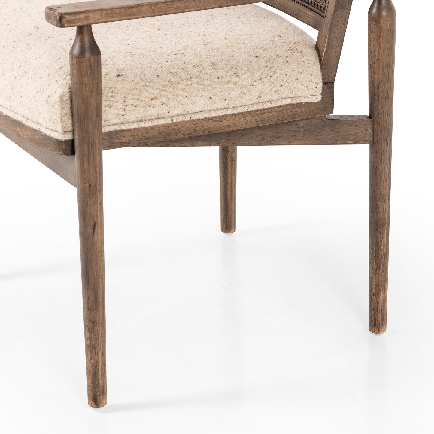 OPEN BOX - Xavier Dining Armchair In Hasselt Taupe