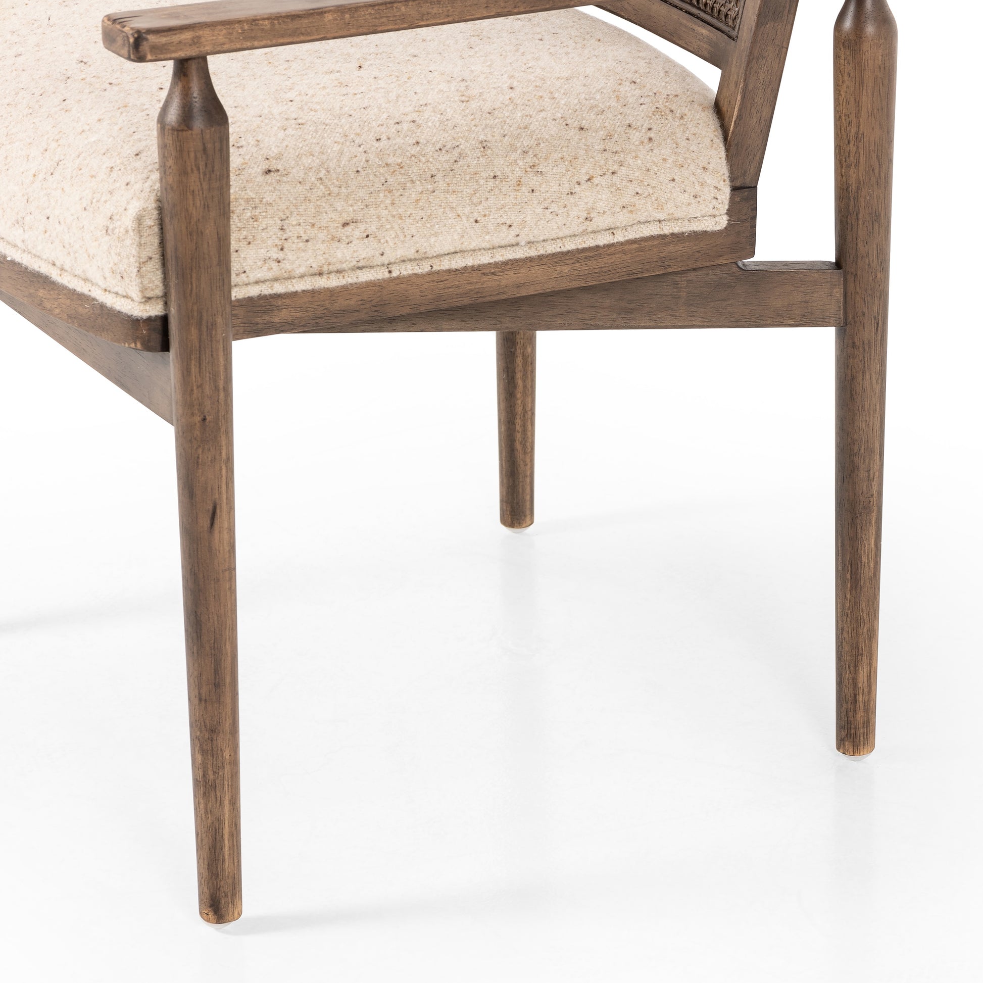 OPEN BOX - Xavier Dining Armchair In Hasselt Taupe