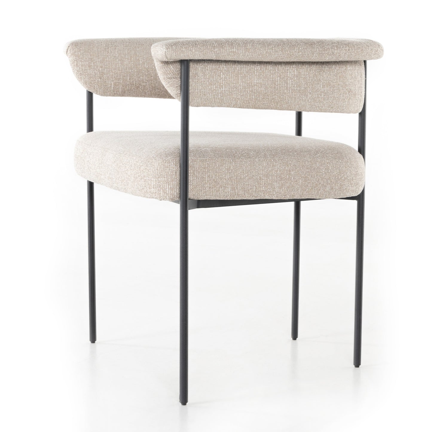 OPEN BOX - Carrie Dining Chair In Light Camel