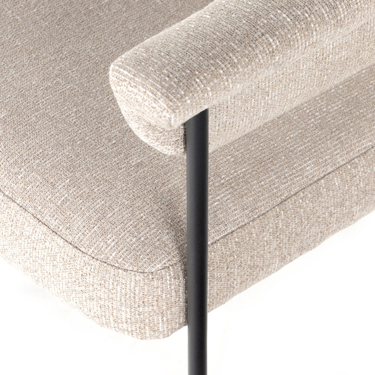 OPEN BOX - Carrie Dining Chair In Light Camel