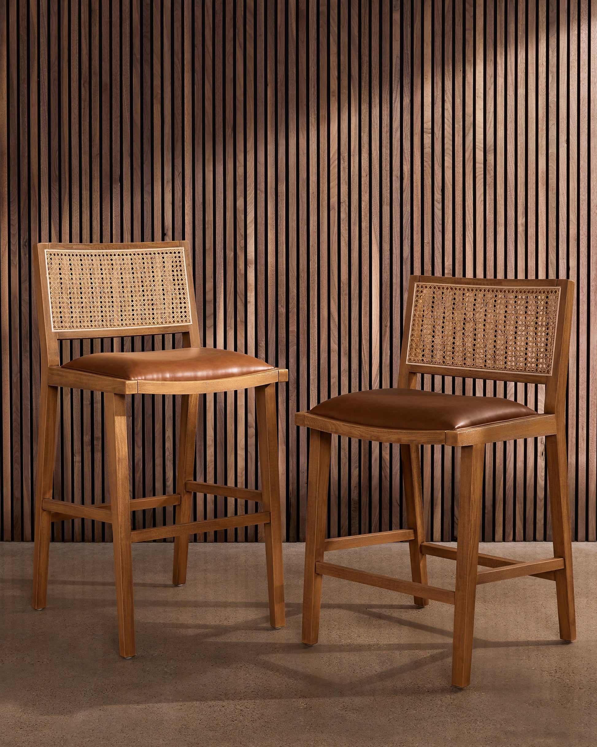 OPEN BOX - Sage Dining Stool In Butterscotch In Counter