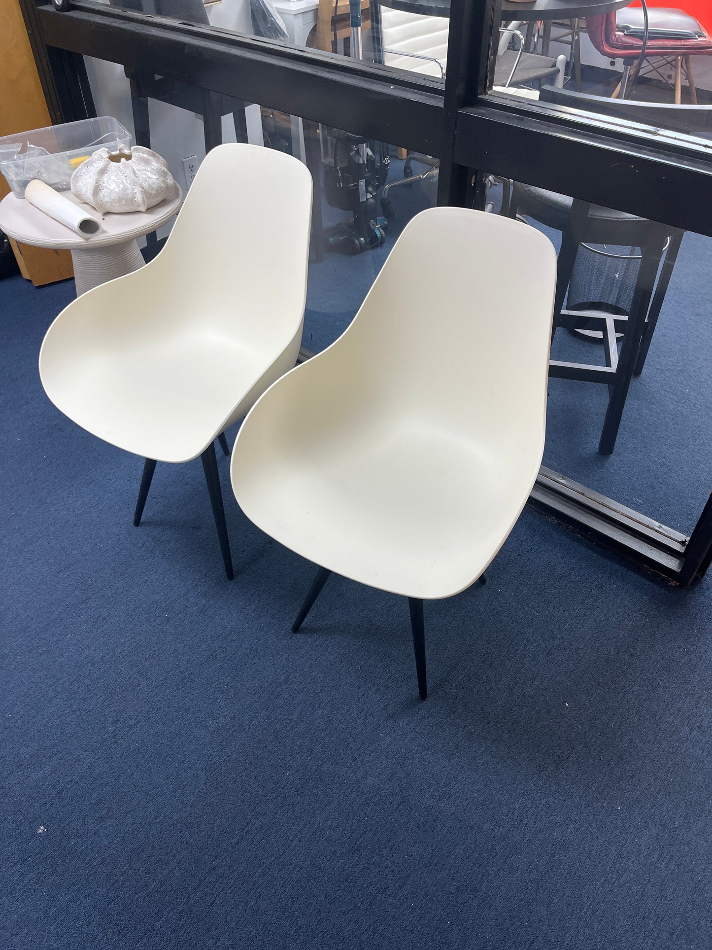 2 dining chairs -