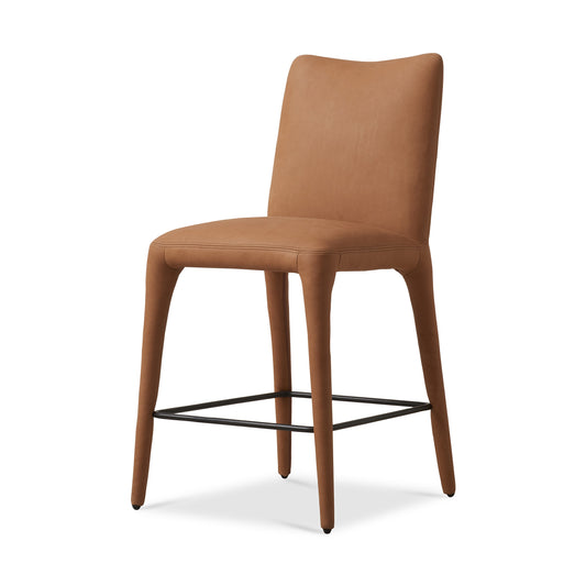 OPEN BOX - Monza Stool In Heritage Camel In Counter