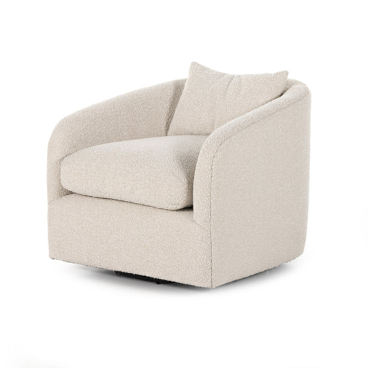 OPEN BOX - Topanga Swivel Chair In Knoll Natural