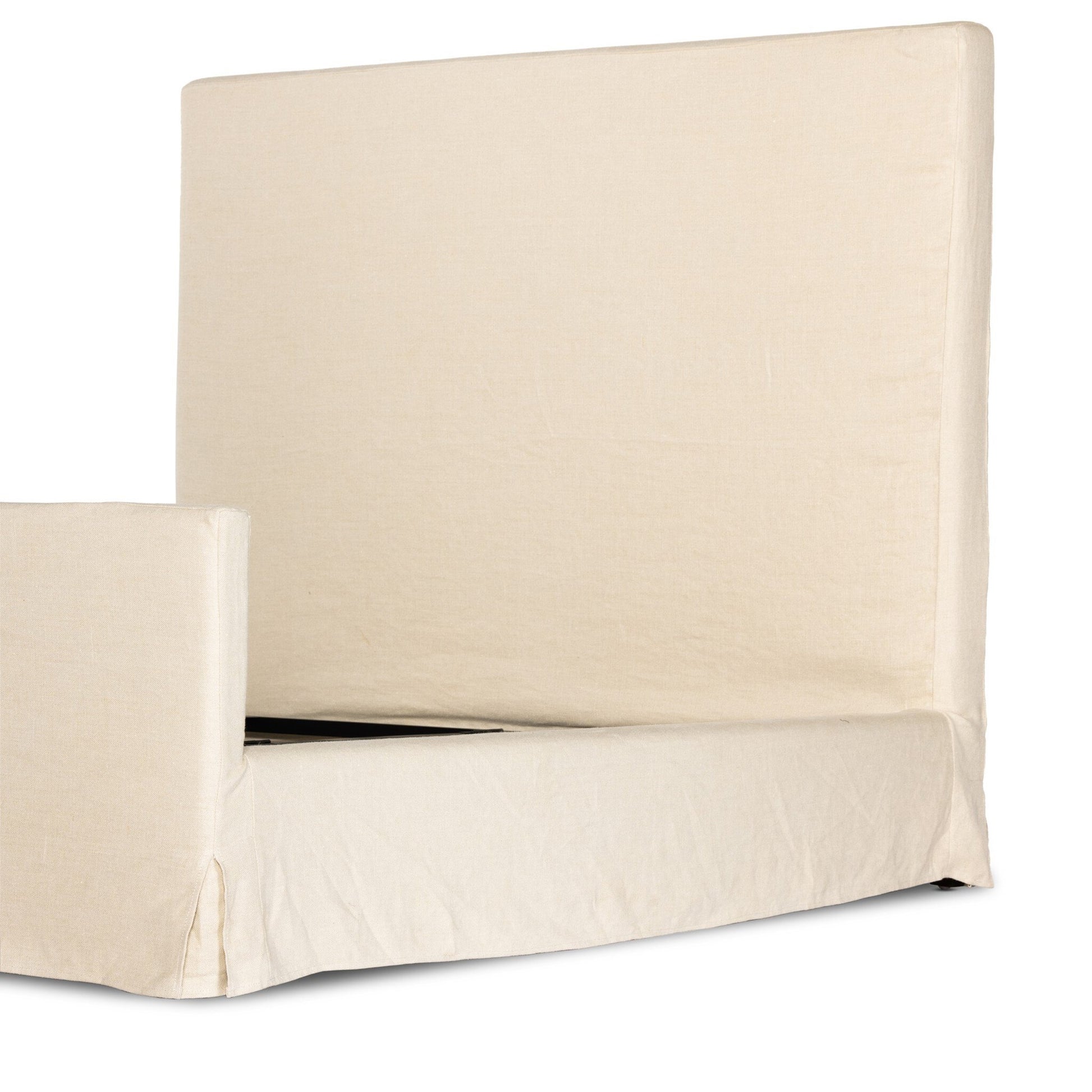OPEN BOX - Daphne Queen Slipcover Bed - Brussels Natural