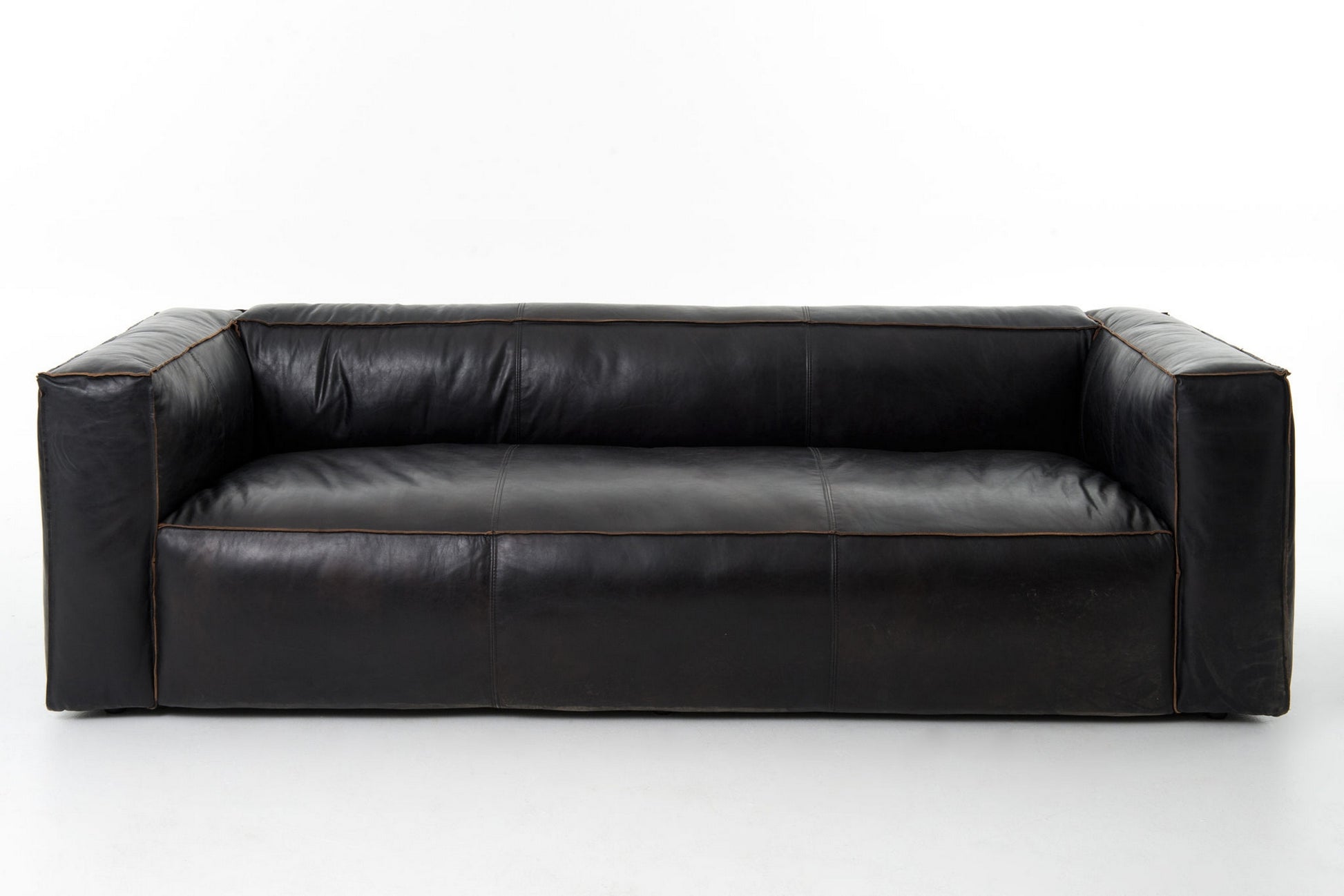 NOLITA REVERSE STITCH SOFA-RIDER BLACK