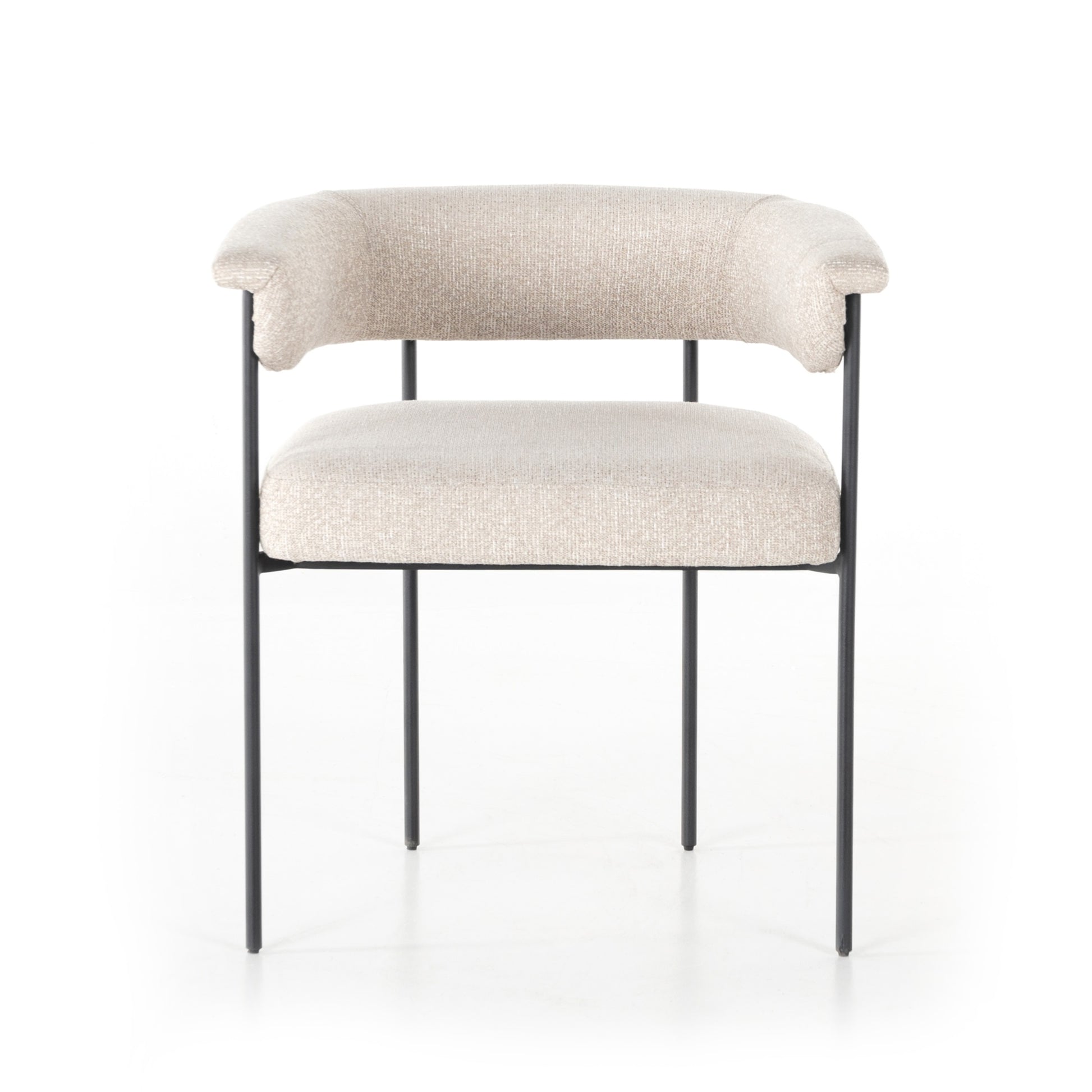 OPEN BOX - Carrie Dining Chair In Light Camel