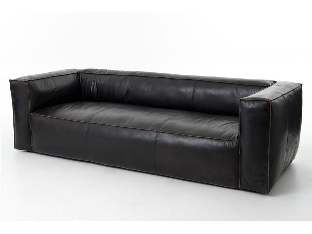 NOLITA REVERSE STITCH SOFA-RIDER BLACK