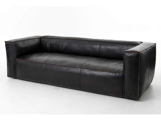 NOLITA REVERSE STITCH SOFA-RIDER BLACK
