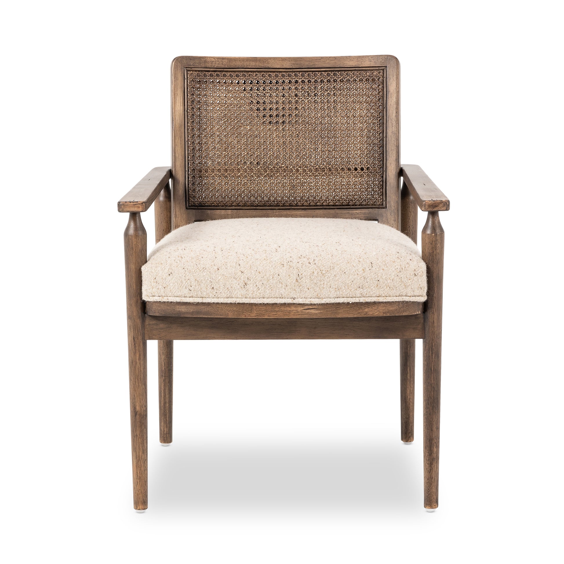 OPEN BOX - Xavier Dining Armchair In Hasselt Taupe