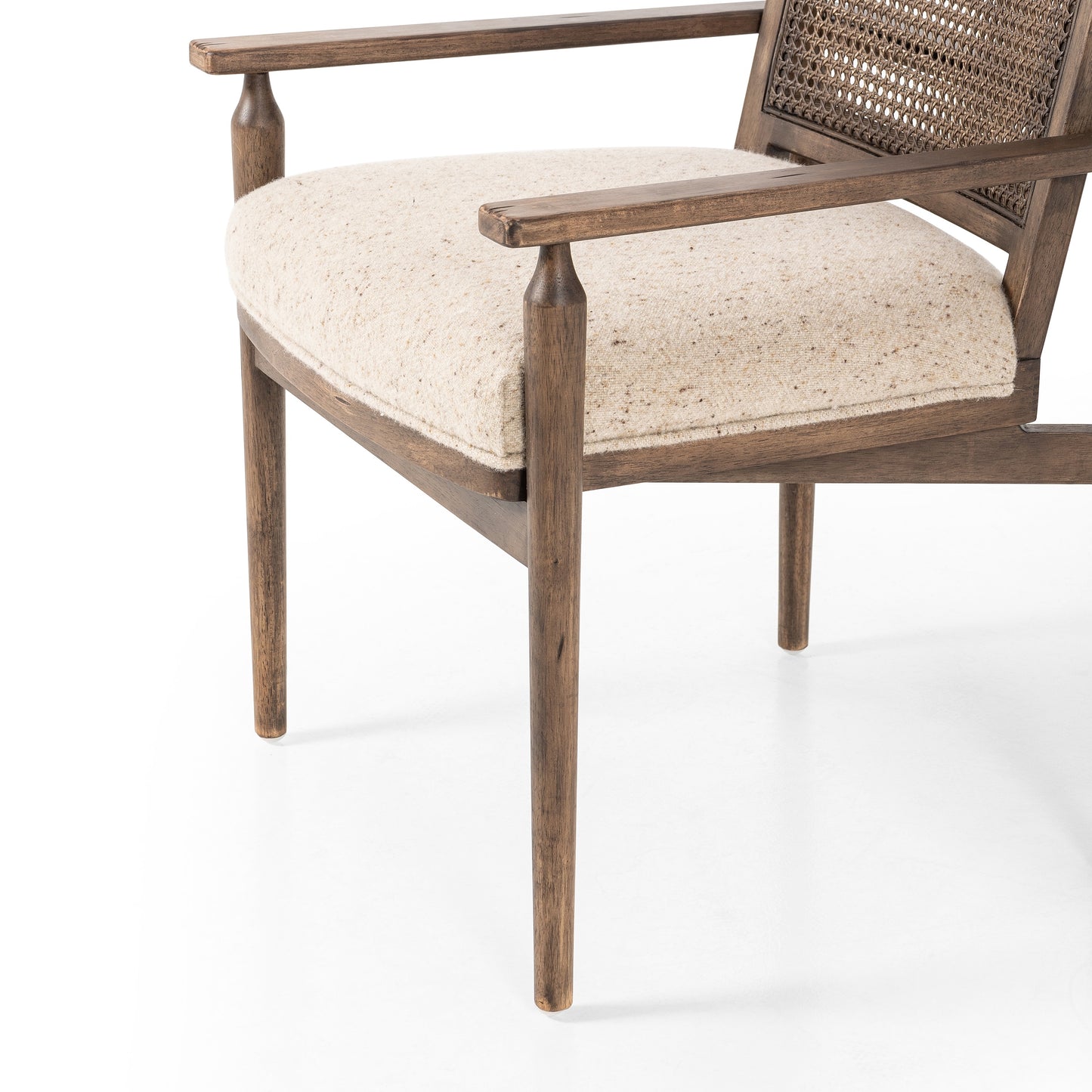 OPEN BOX - Xavier Dining Armchair In Hasselt Taupe