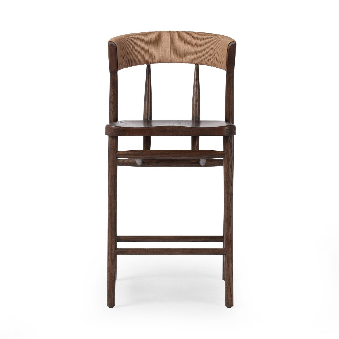 Open Box - Buxton Bar Stool - Natural Paper Rush