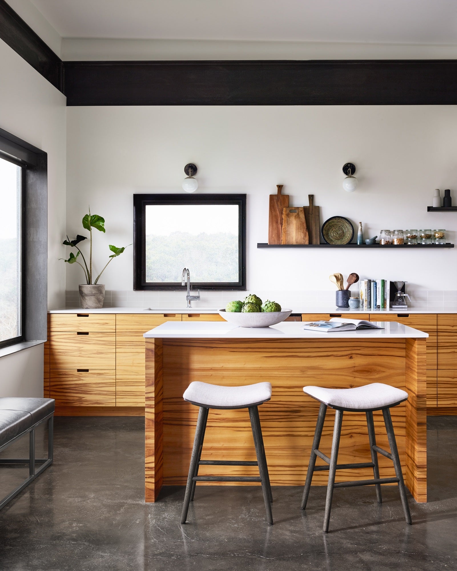 OPEN BOX - Union Saddle Stool In Essence Natural In Bar