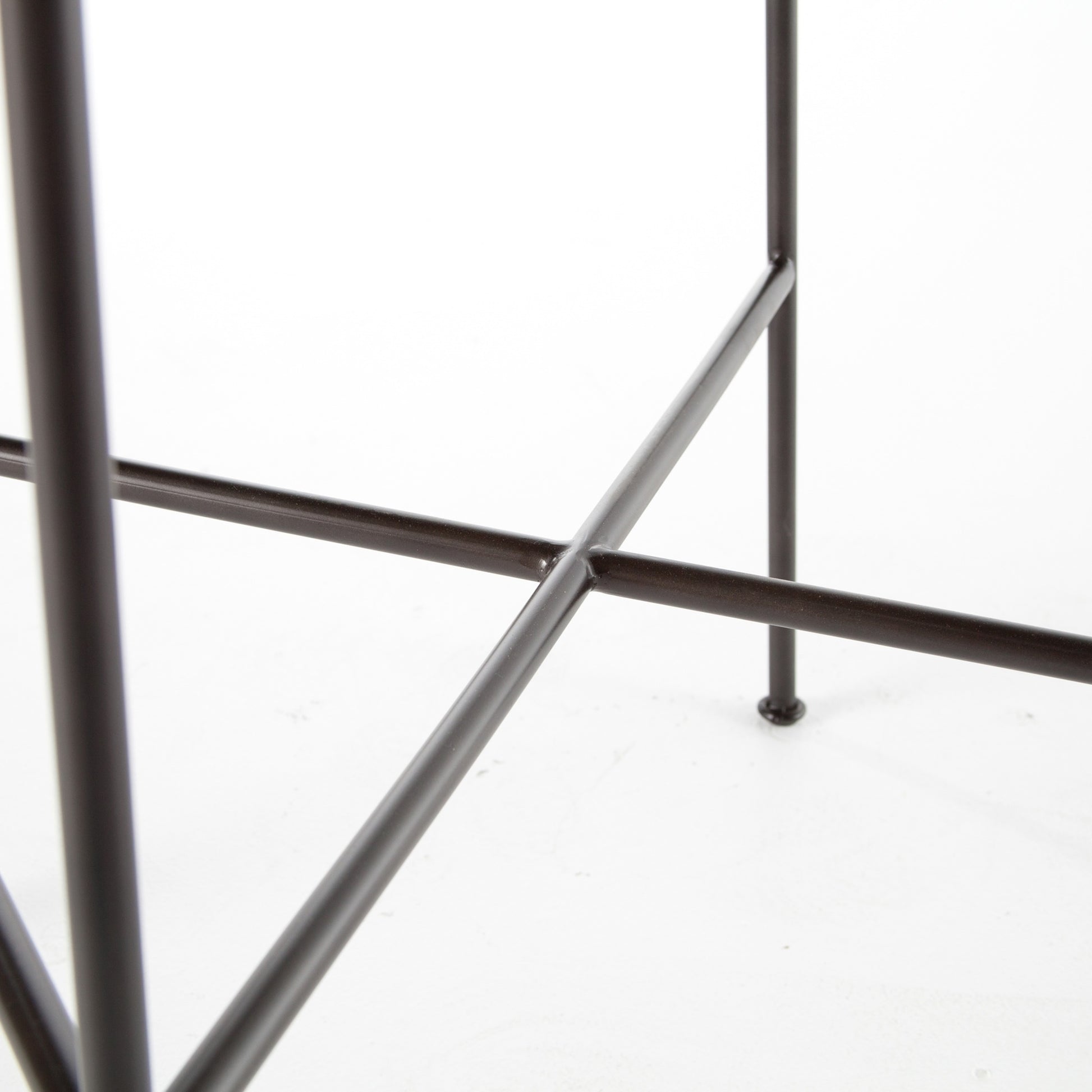OPEN BOX - Wharton Stool In Distressed Brown In Bar
